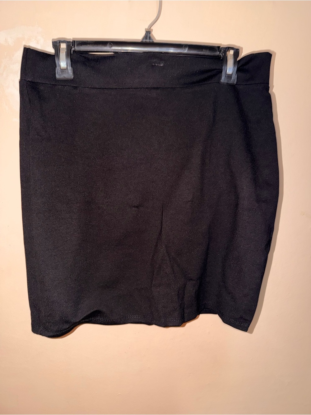 Streamlined Black Mini Skirt - Women's Essentials